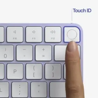 image #1 of מקלדת Bluetooth אלחוטית Apple Magic עם Touch ID - עברית