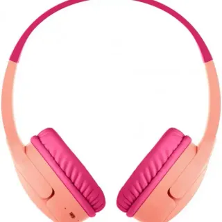image #1 of אוזניות קשת אלחוטיות לילדים Belkin Soundform - צבע ורוד
