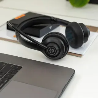 image #6 of אוזניות אלחוטיות עם מיקרופון JLab GoWork - צבע שחור