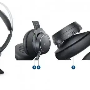 image #4 of אוזניות אלחוטיות עם מיקרופון Dell Premier ANC WL7022