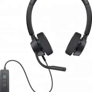 image #0 of אוזניות חוטיות Dell Pro WH3022 - שחור