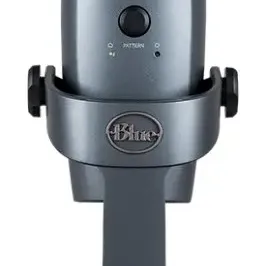 image #10 of מיקרופון למחשב ברמת שידור מקצועית בחיבור Blue Yeti Nano - USB - צבע אפור
