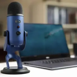image #8 of מיקרופון Blue Yeti למחשב ברמת שידור מקצועית בחיבור USB - צבע כחול כהה