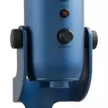image #2 of מיקרופון Blue Yeti למחשב ברמת שידור מקצועית בחיבור USB - צבע כחול כהה