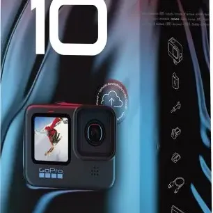 image #20 of מצלמת אקסטרים GoPro HERO10 Black Edition - שנתיים אחריות יבואן רשמי על ידי רונלייט