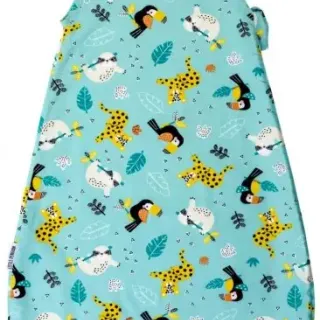 image #0 of שק שינה לחורף לתינוק - גילאים 0-6 חודשים דגם ג'ונגל Little Penguin - צבעוני 