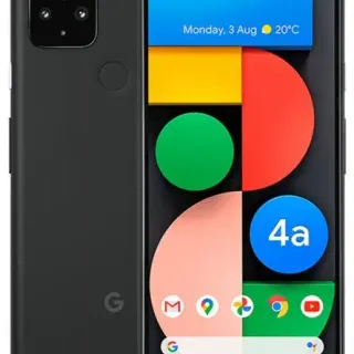 image #0 of טלפון סלולרי Google Pixel 4a 5G 128GB צבע שחור - שנה אחריות ע''י מובייל ישראל