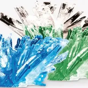 image #5 of ערכת מדע לגידול קריסטלים בצבעים שונים מבית Brainstorm