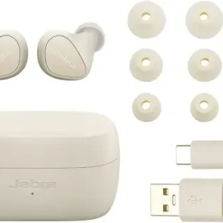 image #4 of אוזניות Bluetooth אלחוטיות True Wireless עם מיקרופון Jabra Elite 3 - צבע בז'