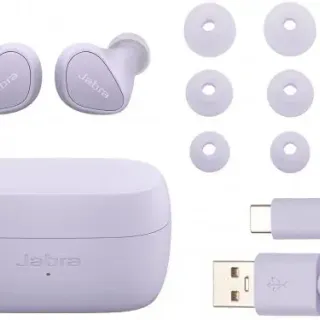 image #4 of אוזניות Bluetooth אלחוטיות True Wireless עם מיקרופון Jabra Elite 3 - צבע סגול