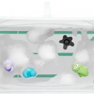 image #2 of אמבטיה מתקפלת Stokke Flexi - צבע לבן/ירוק