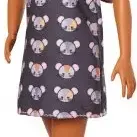 image #0 of ברבי שמלה עם איורי עכברים - סדרת פאשניסטה מבית Mattel