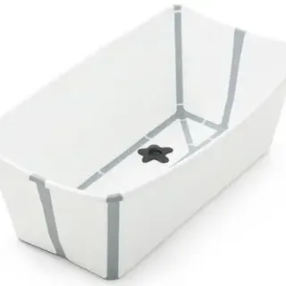 image #0 of אמבטיה מתקפלת Stokke Flexi - צבע לבן/אפור
