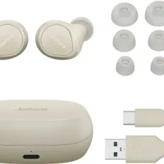 image #14 of אוזניות Bluetooth אלחוטיות True Wireless עם מיקרופון Jabra Elite 7 Pro - צבע זהב / בז'