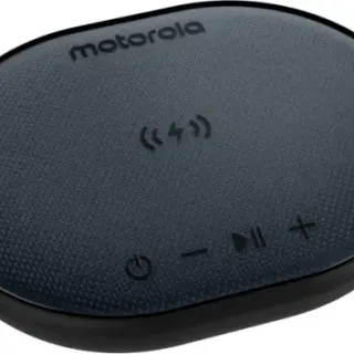 image #1 of משטח טעינה אלחוטית עם רמקול מובנה Motorola Sonic Charge 500 - צבע שחור
