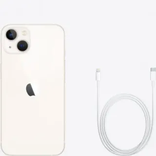 image #6 of אייפון Apple iPhone 13 256GB - צבע Starlight - שנה אחריות יבואן רשמי - ללא מטען וללא אוזניות
