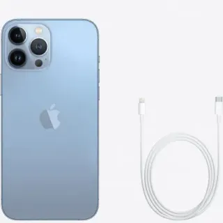 image #6 of אייפון Apple iPhone 13 Pro Max 128GB - צבע Sierra Blue - שנה אחריות יבואן רשמי - ללא מטען וללא אוזניות