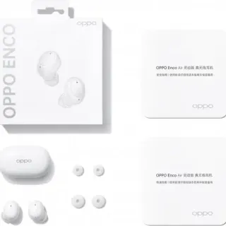 image #2 of אוזניות אלחוטיות Oppo Enco Buds W12 TWS - צבע לבן