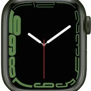 image #0 of שעון חכם Apple Watch 41mm Series 7 GPS צבע שעון Green Aluminum Case צבע רצועה Clover Sport Band