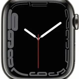 image #0 of שעון חכם Apple Watch Stainless Steel 41mm Series 7 GPS+Cellular צבע שעון Graphite Stainless Steel Case צבע רצועה Graphite Milanese Loop