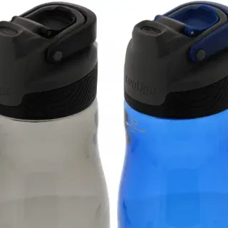 image #3 of מציאון ועודפים - זוג בקבוקי שתיה 946 מ&apos;&apos;ל Contigo Autoseal - צבע אפור + כחול