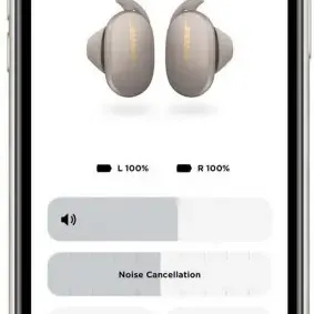 image #4 of אוזניות In-Ear אלחוטיות מבטלות רעשים Bose QuietComfort Earbuds - צבע זהב פודרה 