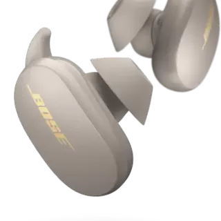 image #8 of אוזניות In-Ear אלחוטיות מבטלות רעשים Bose QuietComfort Earbuds - צבע זהב פודרה 