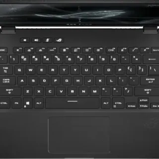 image #2 of מחשב נייד עם מסך מגע Asus ROG Flow X13 GV301QH-K6141R - צבע שחור + כרטיס מסך חיצוני RTX 3080 במתנה