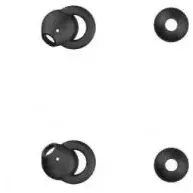 image #5 of אוזניות תוך-אוזן אלחוטיות Stylish True Wireless מבית 1More - צבע שחור
