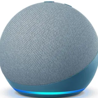 image #3 of רמקול חכם Echo Dot (דור 4) Amazon - צבע כחול
