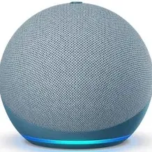 image #4 of רמקול חכם Echo Dot (דור 4) Amazon - צבע כחול