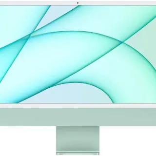image #0 of מחשב Apple iMac 24 Inch M1 Chip 8-Core CPU 8-Core GPU 512GB Storage - דגם MGPJ3HB/A - צבע ירוק