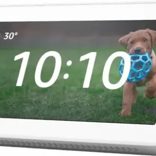 image #0 of מסך חכם Echo Show 5 (דור 2) עם צג בגודל 5.5 אינץ' עם מצלמה 2MP מבית Amazon - צבע לבן