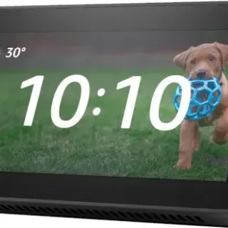 image #0 of מסך חכם Echo Show 5 (דור 2) עם צג בגודל 5.5 אינץ' עם מצלמה 2MP מבית Amazon - צבע שחור