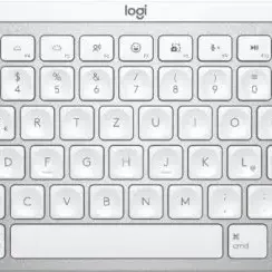 image #5 of מקלדת מיני אלחוטית בלוטות' מוארת Logitech MX Keys Mini - כסוף / לבן - עבור מחשבי MAC