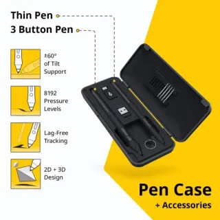 image #3 of לוח גרפי דיגיטלי Xencelabs Pen Tablet Small BPH0812W-A