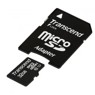 image #0 of כרטיס זכרון Transcend Premium Micro SDHC UHS-I TS32GUSDU1 - נפח 32GB