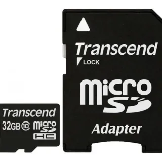 image #2 of כרטיס זכרון Transcend Premium Micro SDHC UHS-I TS32GUSDU1 - נפח 32GB
