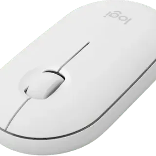 image #1 of מציאון ועודפים - עכבר אלחוטי Logitech Pebble M350 + מקלדת אלחוטית Logitech K380 Bluetooth - צבע לבן