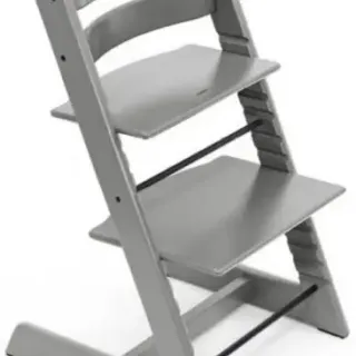 image #0 of כיסא אוכל לתינוק Stokke Tripp Trapp - צבע אפור בהיר