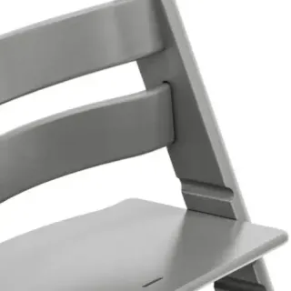 image #2 of כיסא אוכל לתינוק Stokke Tripp Trapp - צבע אפור בהיר