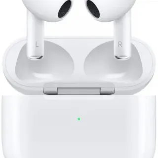 image #0 of מציאון ועודפים - אוזניות אלחוטיות Apple AirPods 3 2021 (3rd generation) - כולל כיסוי עם טעינה אלחוטית MagSafe 