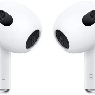 image #1 of מציאון ועודפים - אוזניות אלחוטיות Apple AirPods 3 2021 (3rd generation) - כולל כיסוי עם טעינה אלחוטית MagSafe 