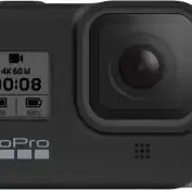 image #0 of מציאון ועודפים - כיסוי + שרוך למצלמת GoPro HERO8 Black - צבע שחור