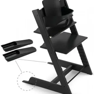 image #2 of בייבי-סט לכיסא Stokke Tripp Trapp - צבע שחור