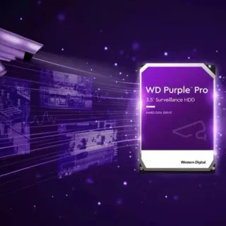 image #1 of כונן קשיח Western Digita Purple Pro Surveillance 18TB 512MB 7200RPM SATA III WD181PURP