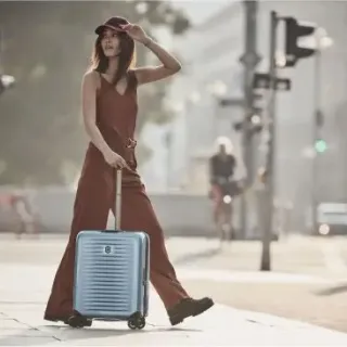 image #8 of מזוודה קשיחה 21.7 אינץ' Victorinox Airox Hard Carry-On Bag - כחול בהיר 
