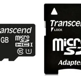 image #2 of כרטיס זכרון Transcend Premium Micro SDHC UHS-I TS16GUSDU1 - נפח 16GB