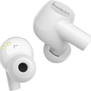 image #1 of אוזניות תוך-אוזן אלחוטיות Belkin SoundForm Rise True - צבע לבן