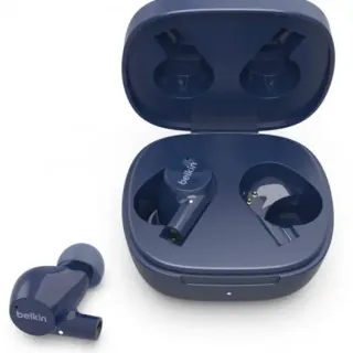 image #0 of אוזניות תוך-אוזן אלחוטיות Belkin SoundForm Rise True - צבע כחול